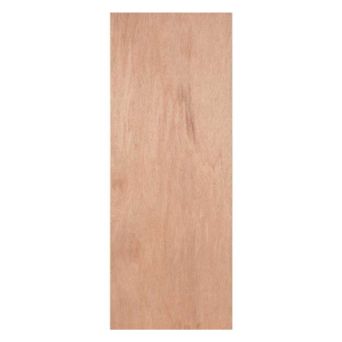 Unlacquered light brown plywood Internal door
