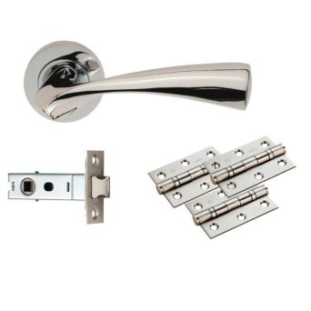 Sintra Latch Pack (76mm Latch) - Chrome Plated