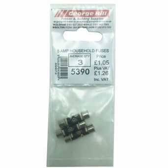 3 pack of 5amp fuses