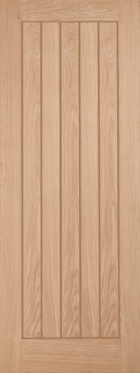 Belize Oak FD30 unfinished fire rated door

