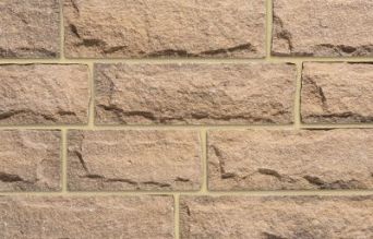 Buff Weathered Pitched Faced Face Stone 140 x 300mm