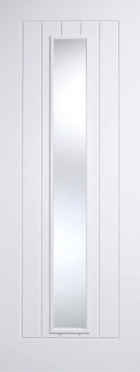 LPD Mexicano White Glazed Door