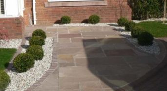 Autumn Brown Natural Stone Patio Pack