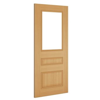 Deanta Windsor Oak Internal Door - Glazed