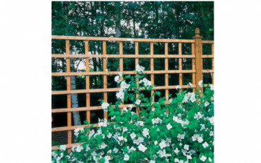 How to fit a garden trellis